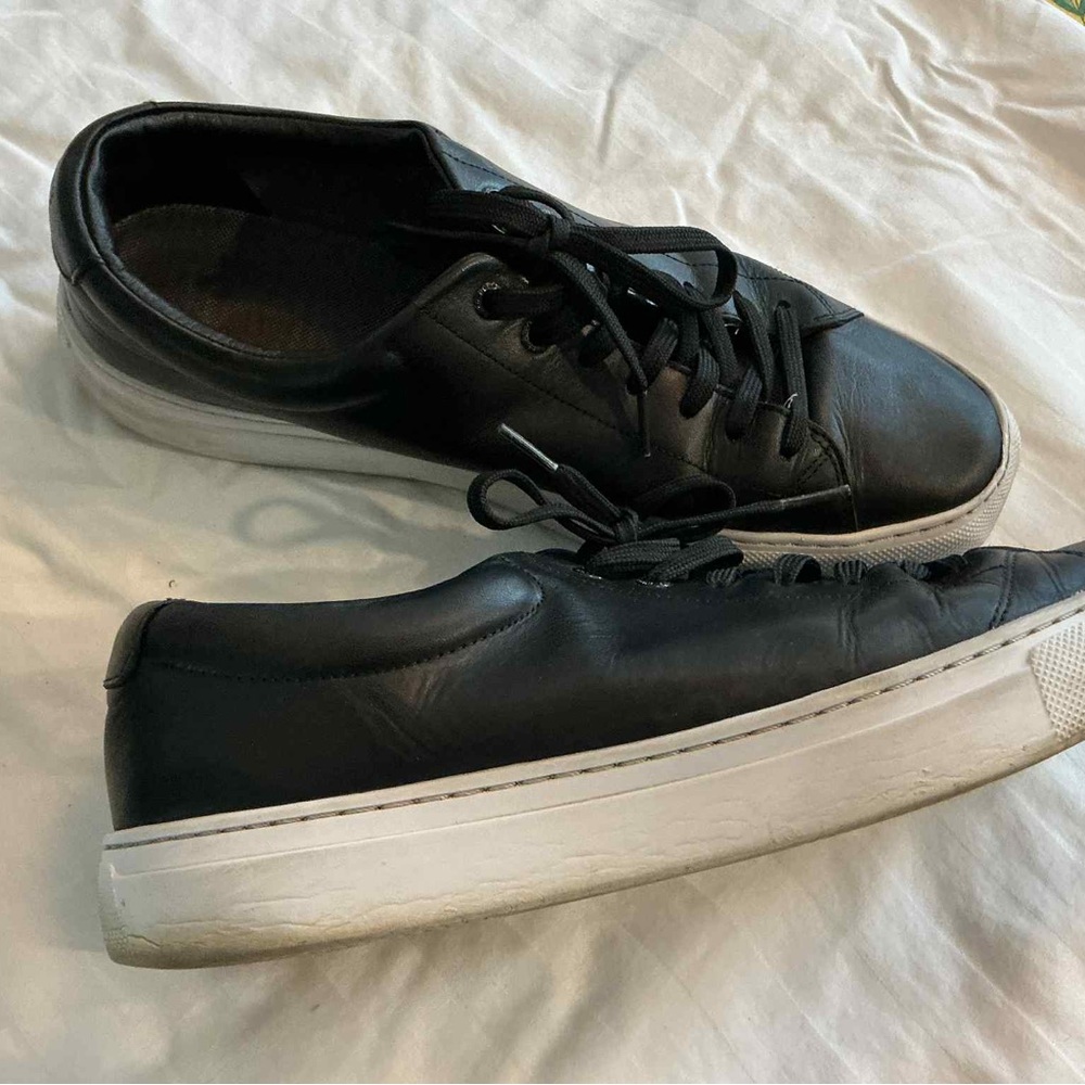 Hugo Boss Black and White Men's Sneakers